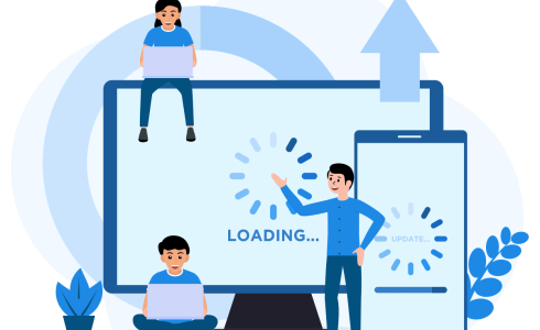 —Pngtree—flat upgrade software digital network_6198776